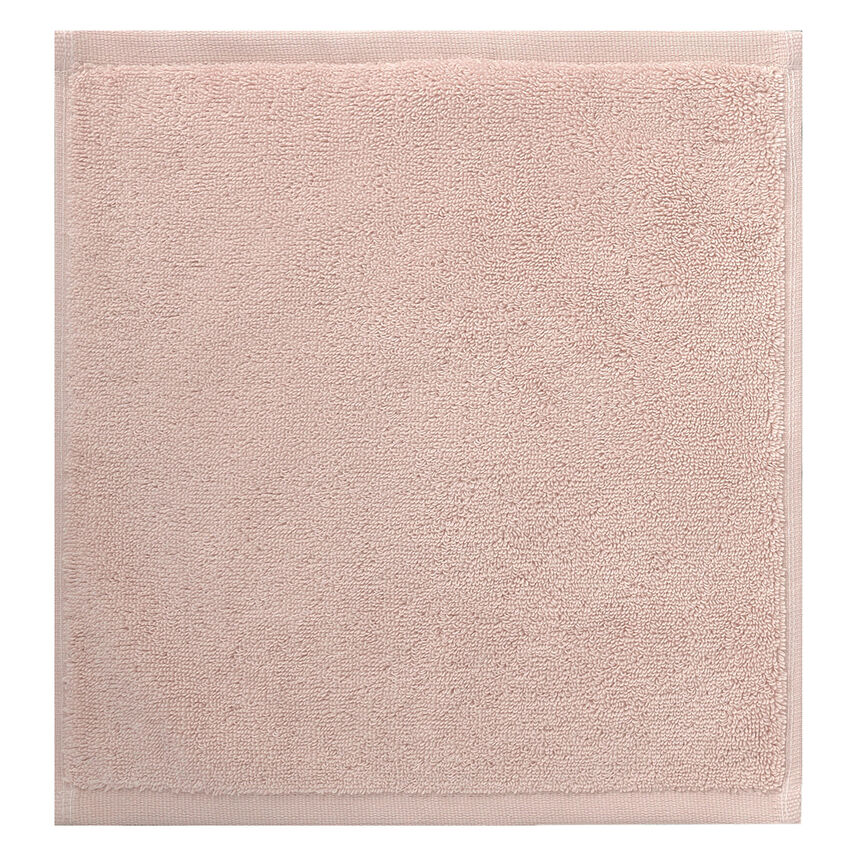 Washcloth Argile Pink 12"x12" 100% cotton, , hi-res image number 0